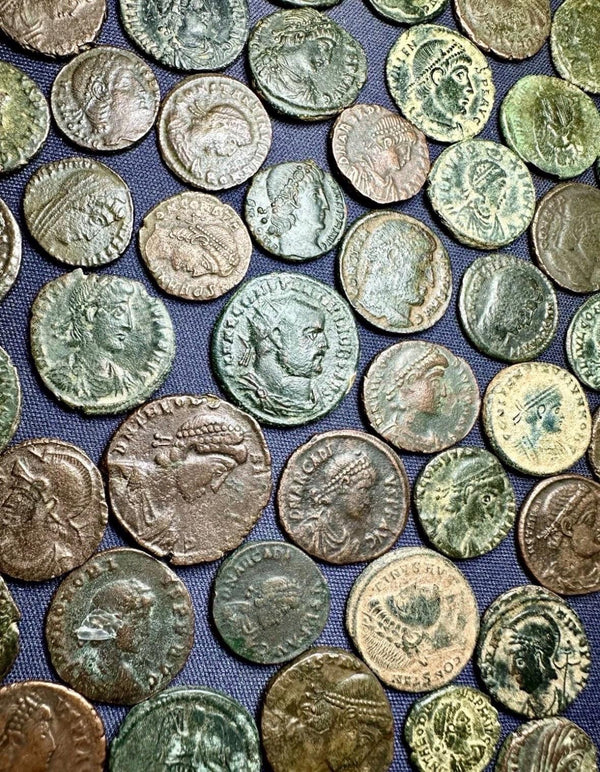 Genuine Ancient Roman coins 2nd-5th Century AD G-VG Quality