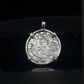 14th Century Christian Lion of St Mark coin in sterling silver pendant
