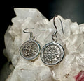 12th century Holy Roman Empire silver coin earrings