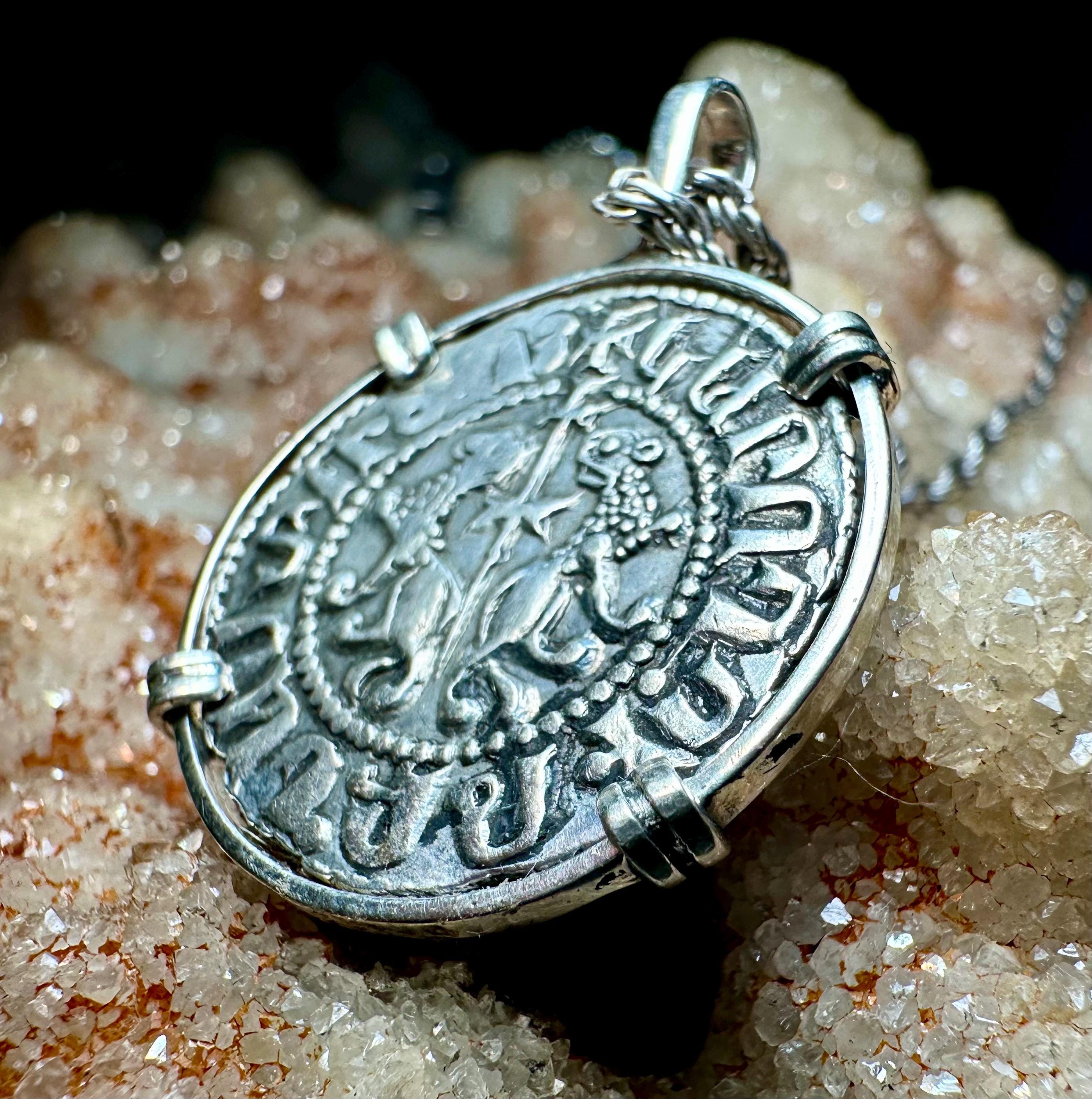 Genuine 12th Century Crusader “By the Will of God” coin pendant