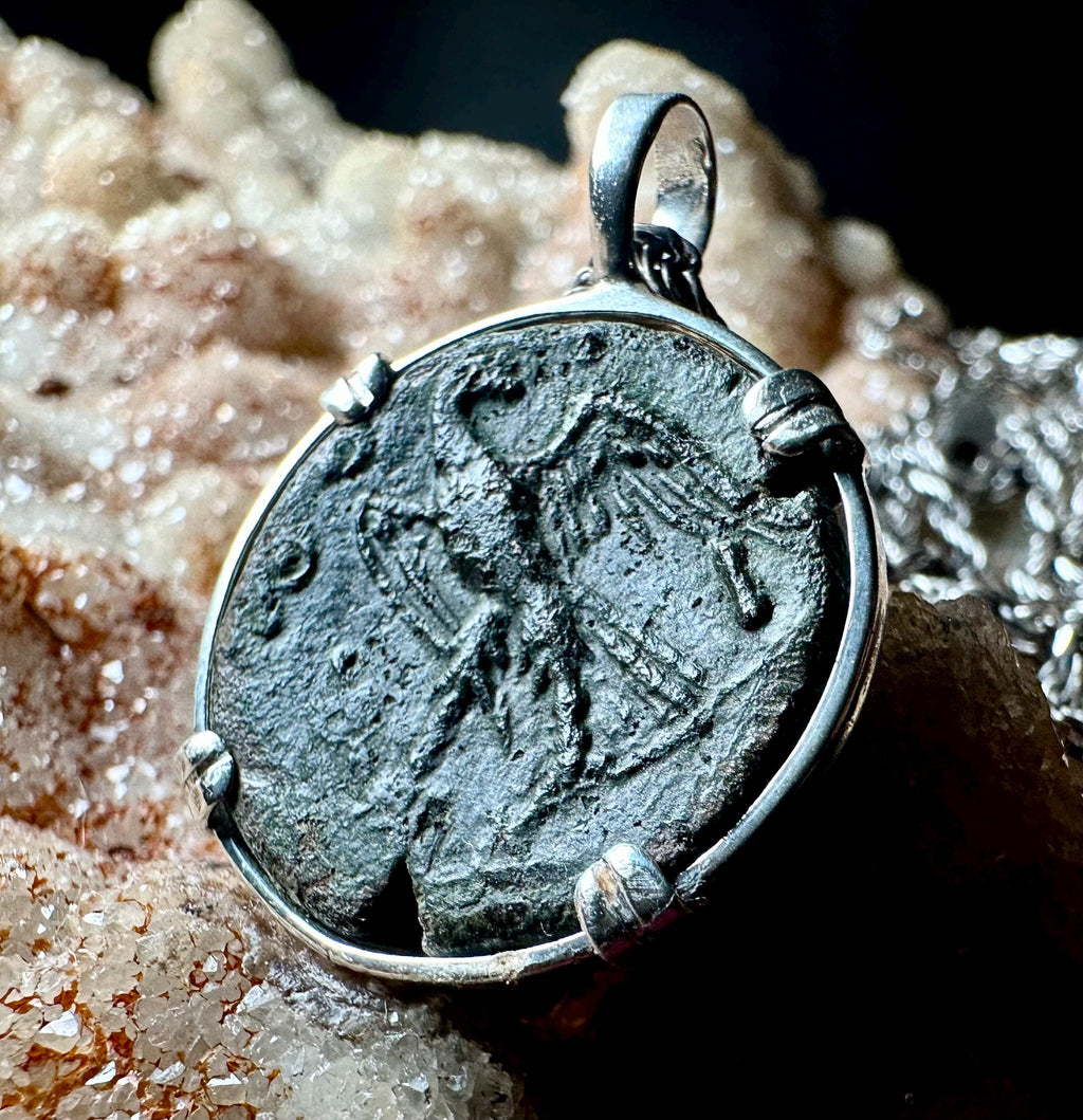 Genuine 2nd century BC Ancient Greek Perseus and Eagle coin