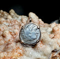 Genuine Alexander the Great Drachm in 14k yellow gold filled Pendant