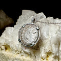 Alexander the Great in sterling silver pendant