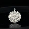 12th century Italian Christian crusader coin in sterling silver pendant