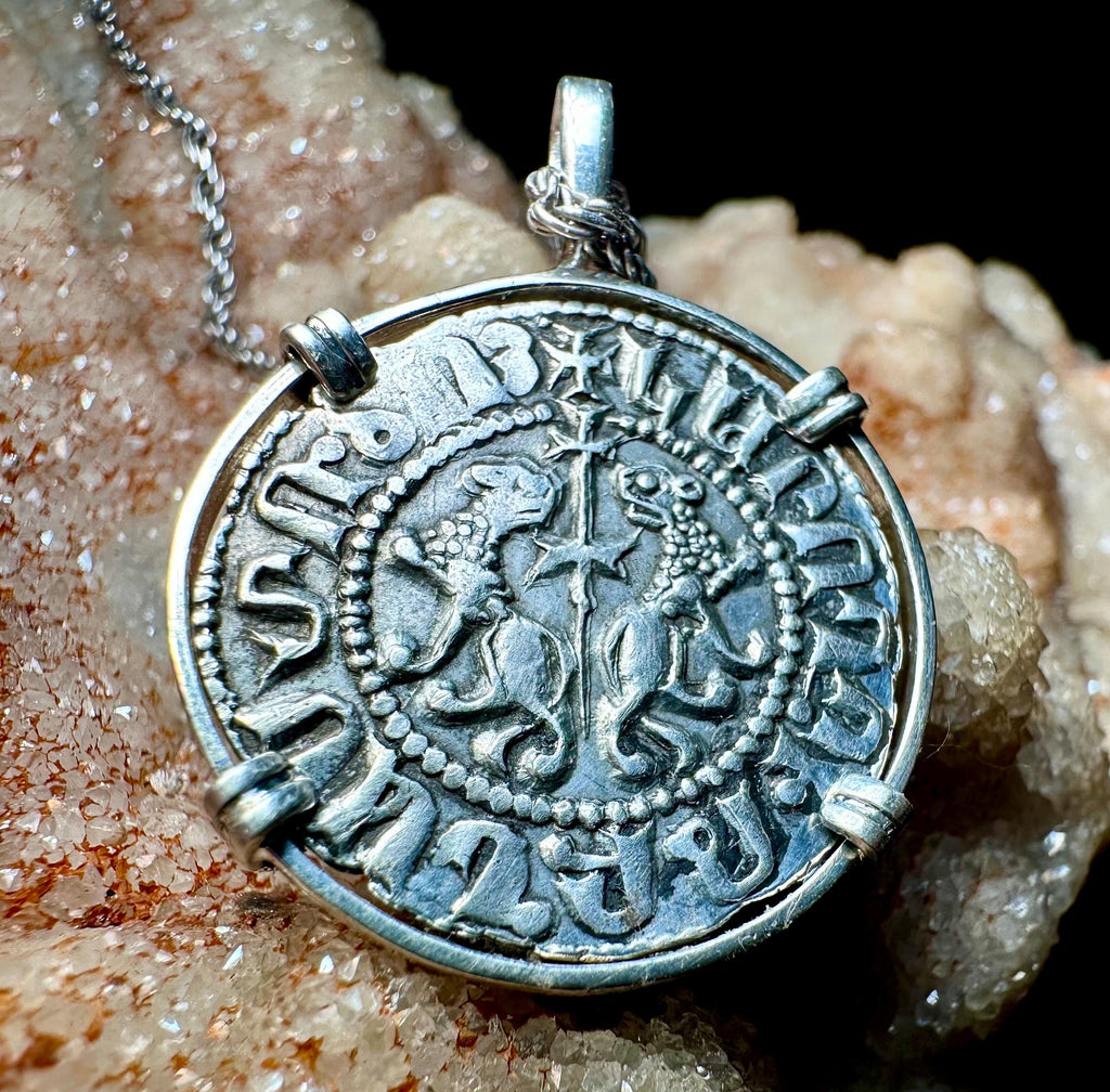 Genuine 12th Century Crusader “By the Will of God” coin pendant