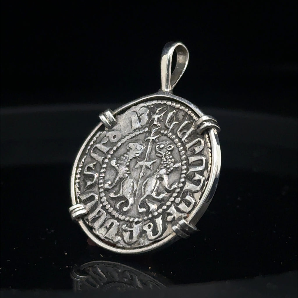 Genuine 12th Century Crusader “By the Will of God” coin pendant