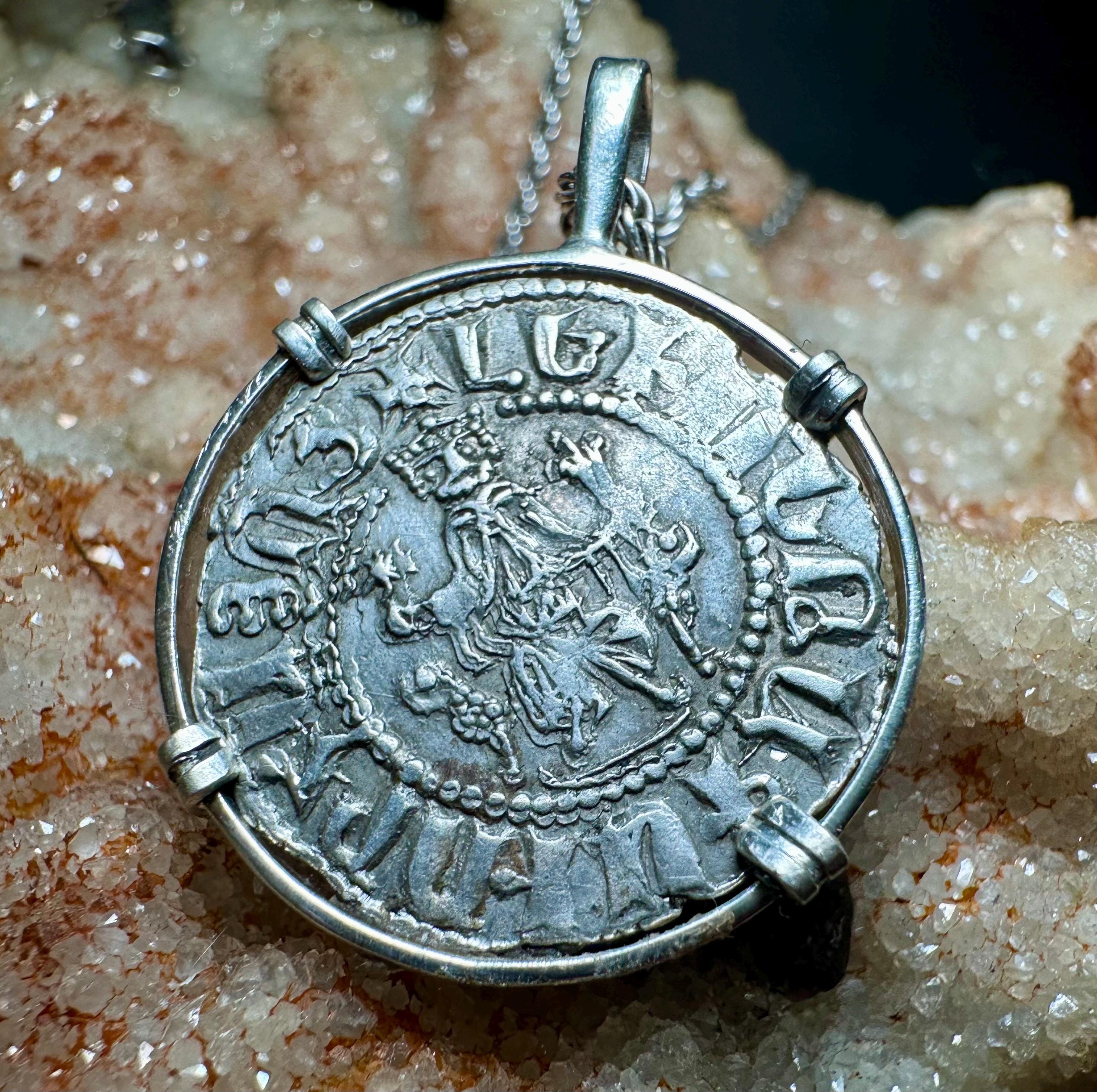 Genuine 12th Century Crusader “By the Will of God” coin pendant
