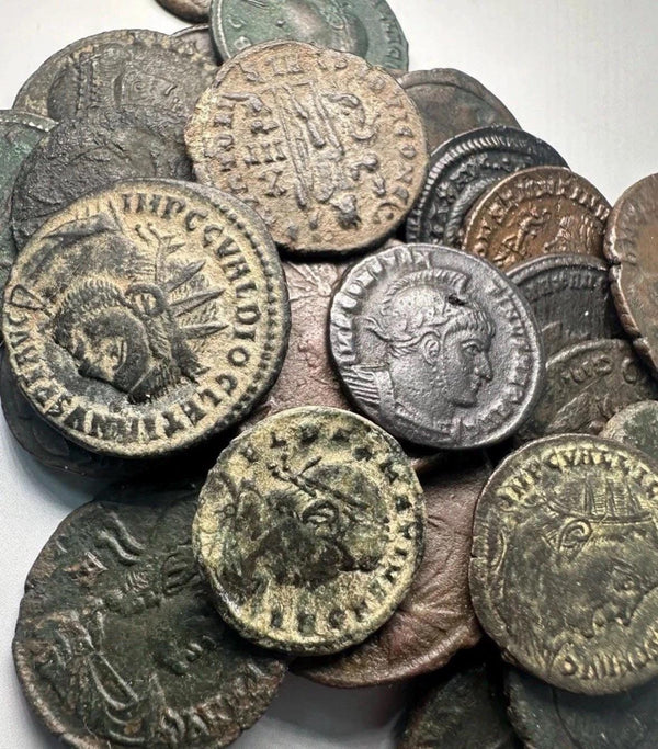 Genuine Nice Quality Ancient Roman coins 2nd-5th Century VG+-VF quality